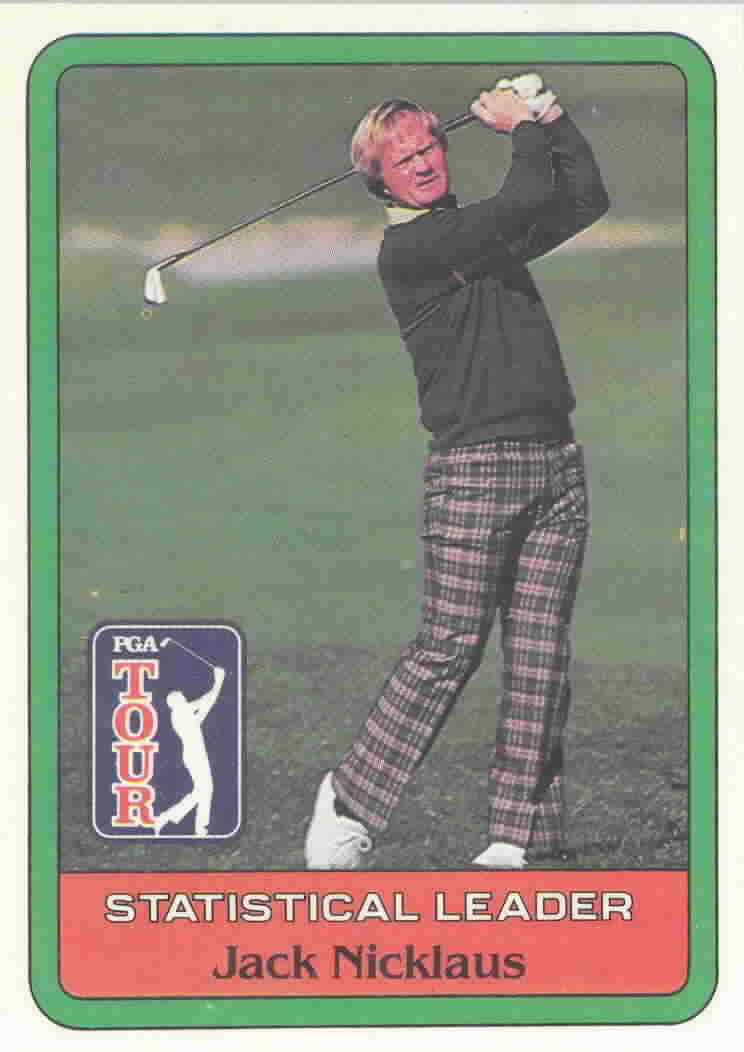 1981 Golf Cards